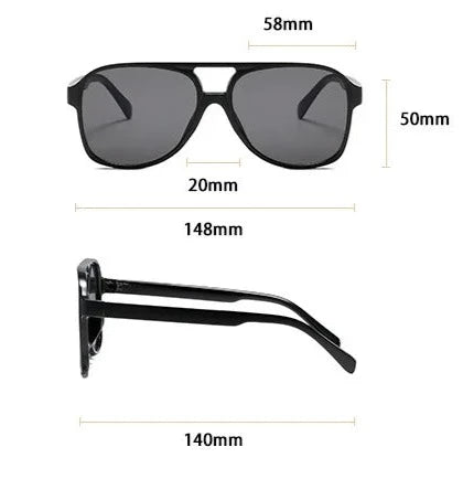 Superstar Square Vintage Sunglasses - Uniquely You Online - Sunglasses