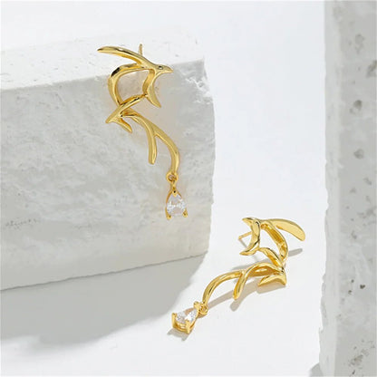 Swallow Abstract Stud Earrings - Uniquely You Online - Earrings