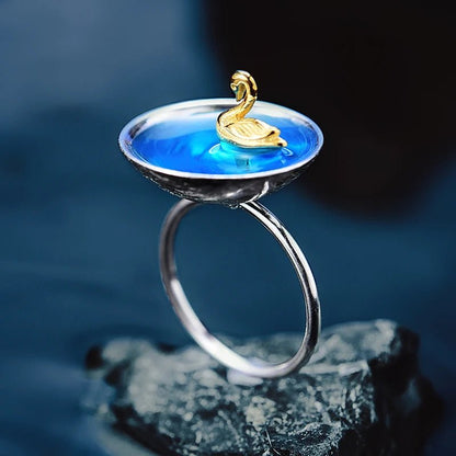 Swan in the Sea Ring - Uniquely You Online - Ring