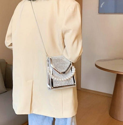 Textured Pearl Bag - Uniquely You Online - Crossbody
