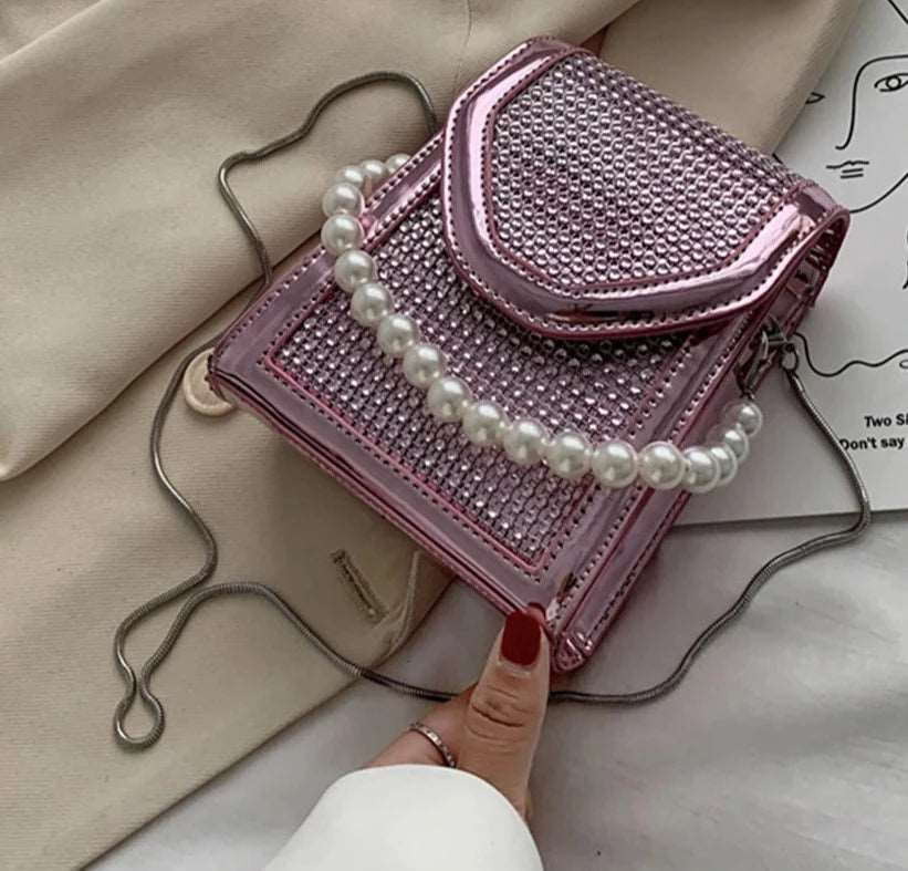 Textured Pearl Bag - Uniquely You Online - Crossbody