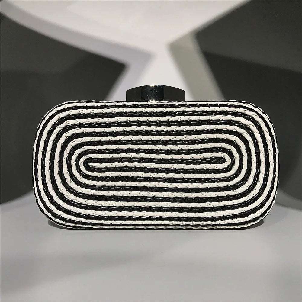 Tight Woven Clutch - Uniquely You Online - Clutch