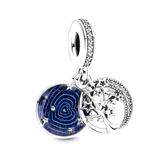 Tree & Galaxy Moon Charm - Uniquely You Online - Charms