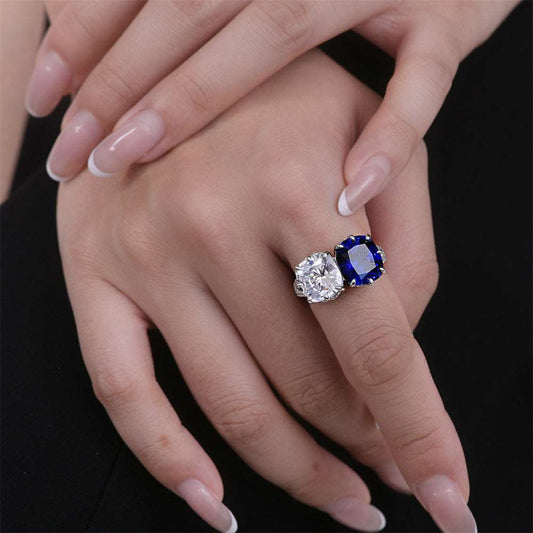 Twin Stars Diamond Ring - Uniquely You Online - Ring