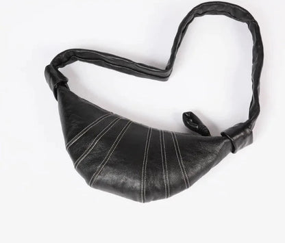 Vintage Croissant Leather Bag - Uniquely You Online - Crossbody