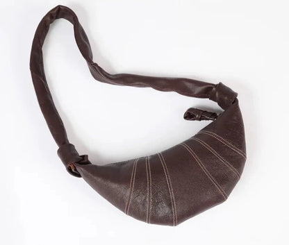 Vintage Croissant Leather Bag - Uniquely You Online - Crossbody