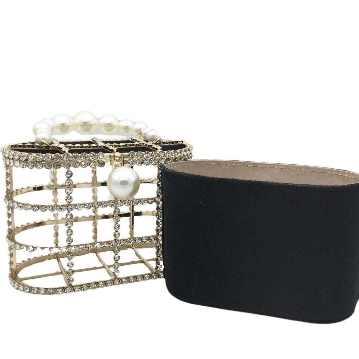 Vintage Pearl Crystal Evening Bags - Uniquely You Online - Clutch