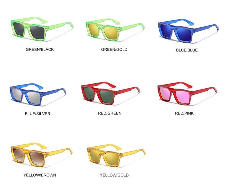 Vintage Polarized Square Sunglasses - Uniquely You Online - Sunglasses