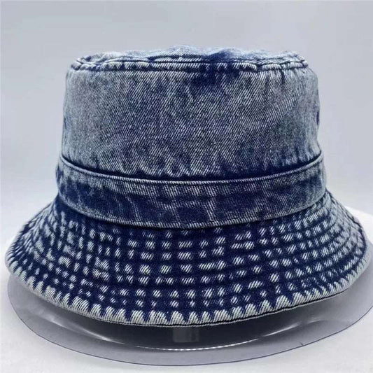 Washed Vintage Jean Denim Bucket - Uniquely You Online - Hat