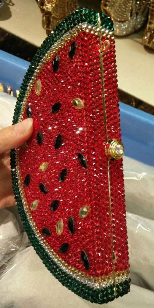 Watermelon Crystal Clutch - Uniquely You Online - Clutch