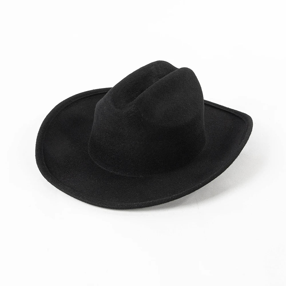 Western Crown Wool Felt Hat - Uniquely You Online - Hat