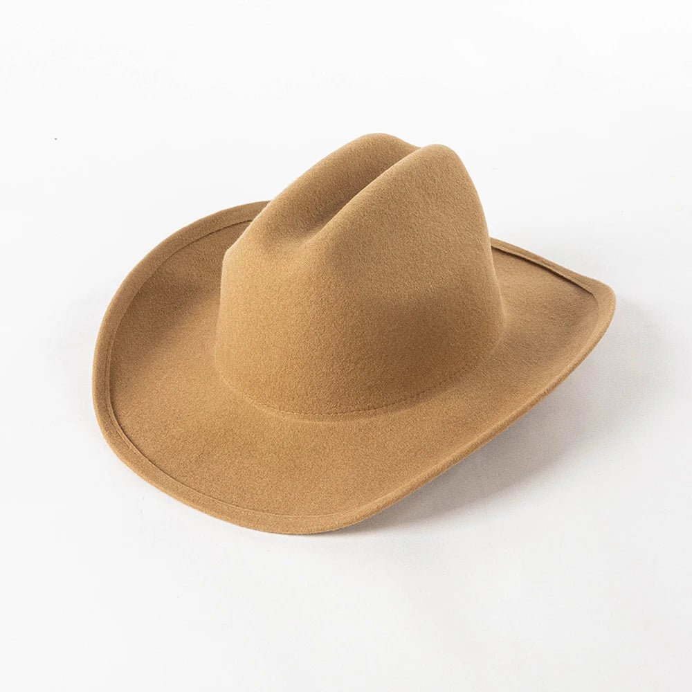 Western Crown Wool Felt Hat - Uniquely You Online - Hat