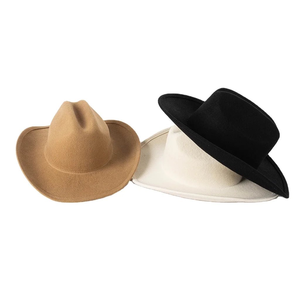 Western Crown Wool Felt Hat - Uniquely You Online - Hat