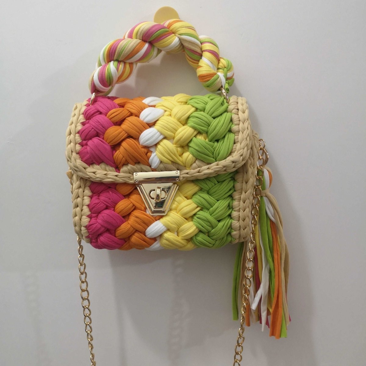 Yarn Crochet Bag - Uniquely You Online - Handbag