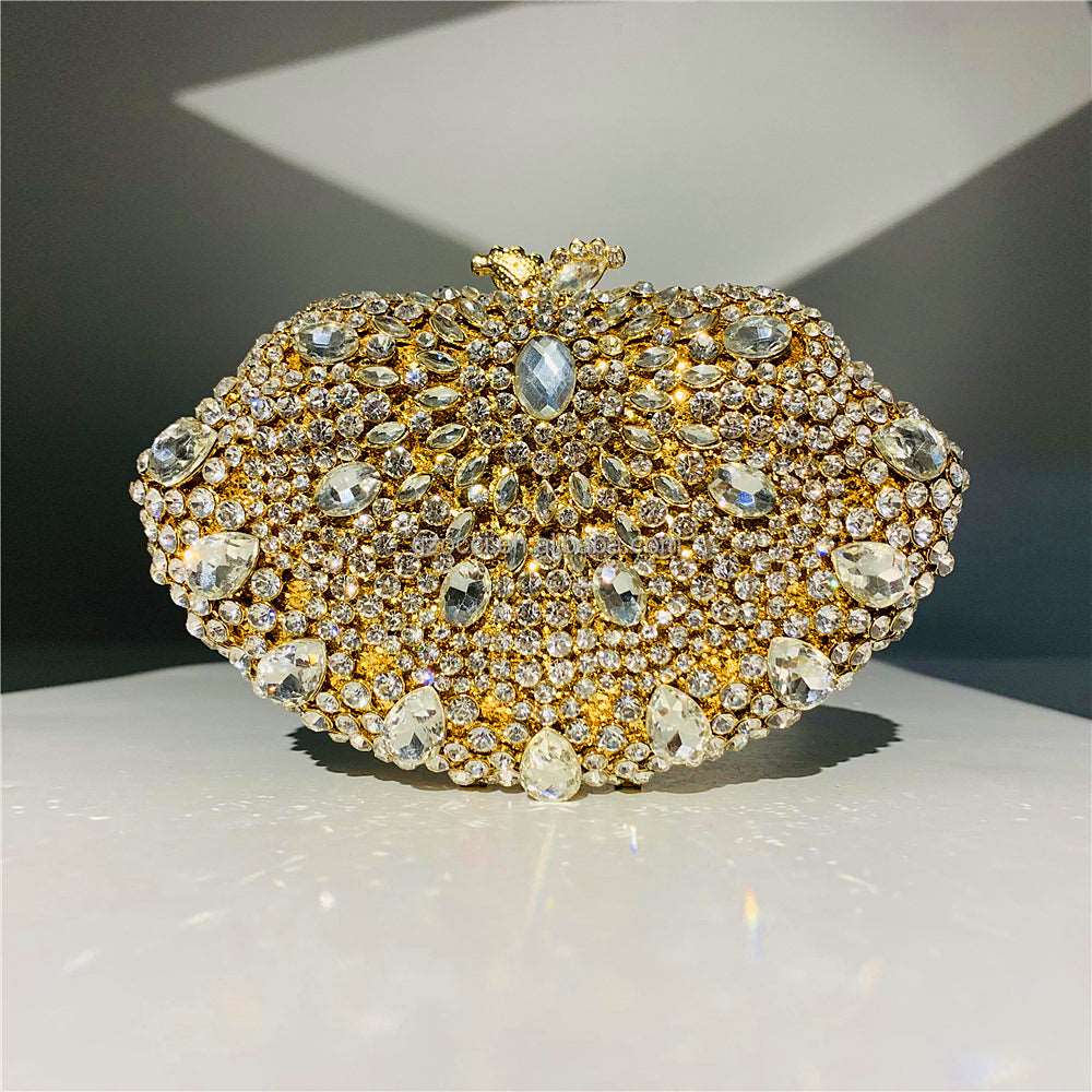 Yellow Crystal Clutch - Uniquely You Online - Clutch