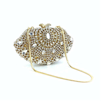 Yellow Crystal Clutch - Uniquely You Online - Clutch