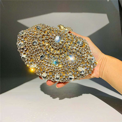 Yellow Crystal Clutch - Uniquely You Online - Clutch
