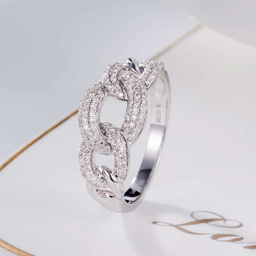 0.3ct Diamond Link Ring - Uniquely You Online - Ring