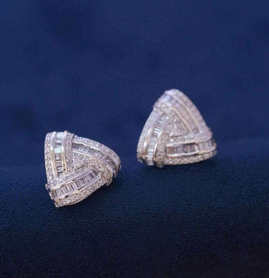0.66ct Triangle Studs - Uniquely You Online - Earrings