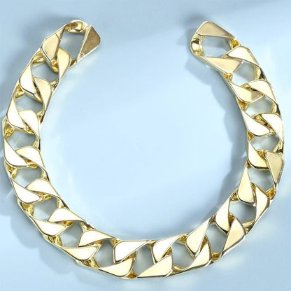 10mm Moissanite Flat Cuban Link Chain and Bracelet - Uniquely You Online - Chain and Bracelet