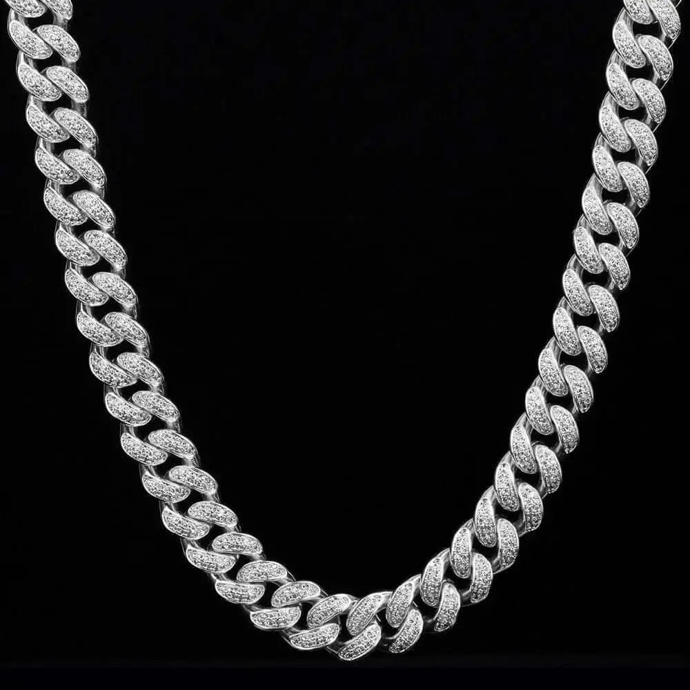 12MM Cuban Link Chain and Bracelet - Uniquely You Online - Chain and Bracelet
