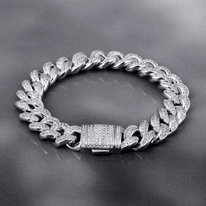 12MM Cuban Link Chain and Bracelet - Uniquely You Online - Chain and Bracelet