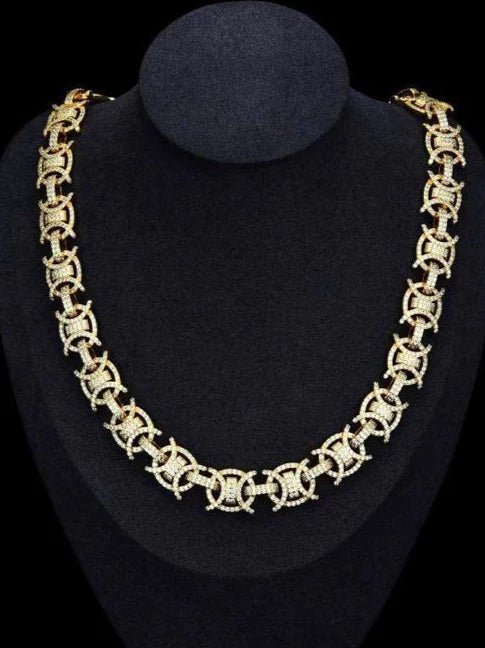 15mm Horn Link Moissanite Chain - Uniquely You Online - Chain