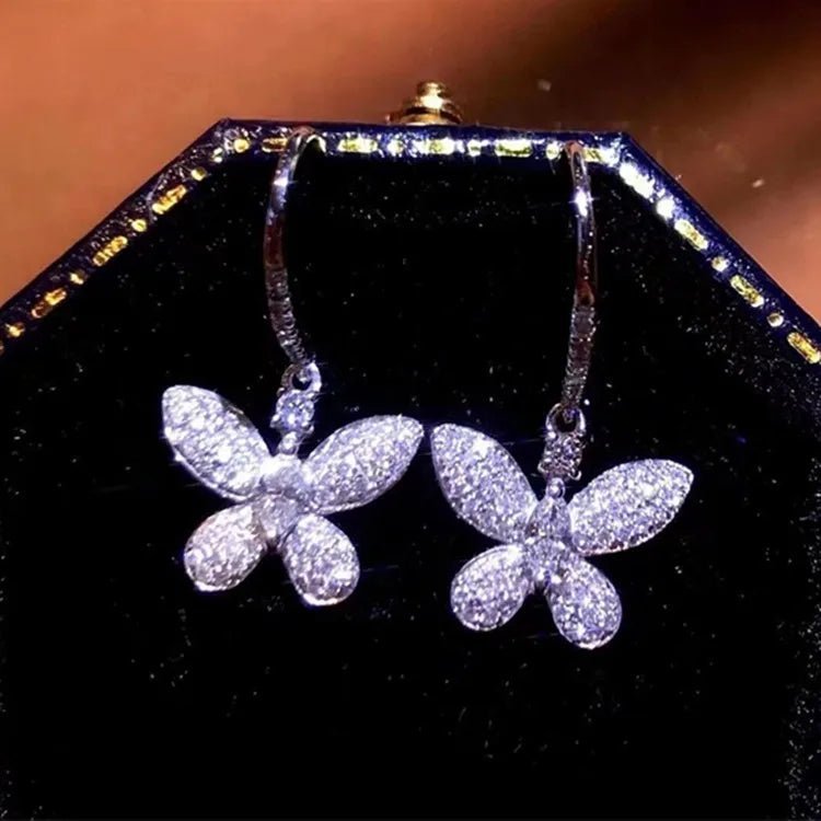 1ct Diamond Butterfly Earrings - Uniquely You Online - Earrings