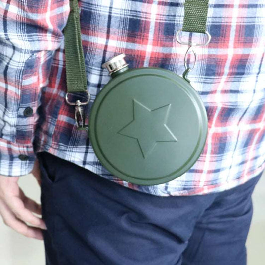 20oz Army Green Flask - Uniquely You Online - Flask