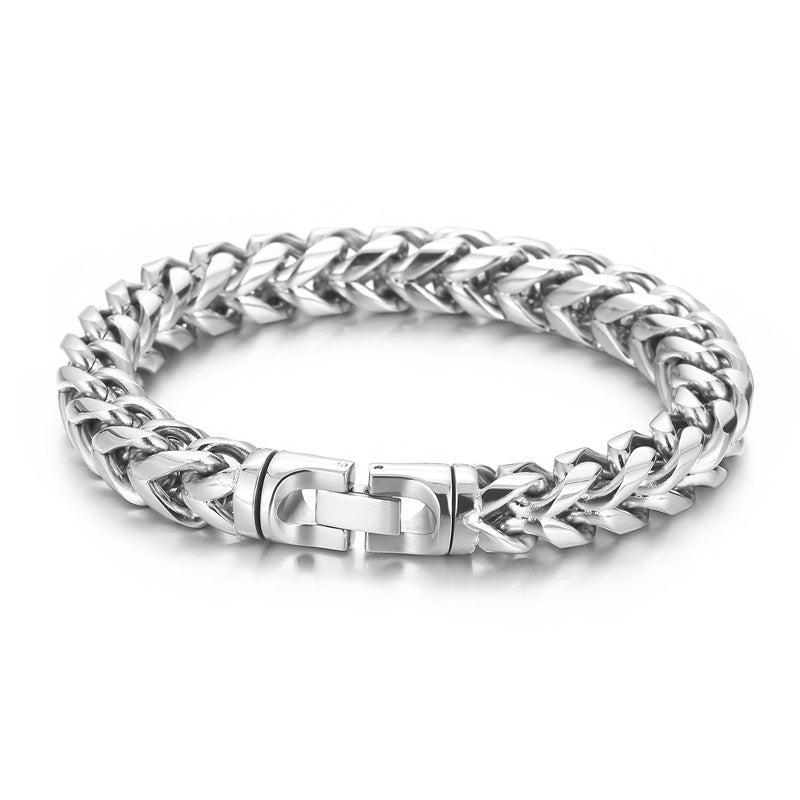 230mm Titanium Herringbone Bracelet - Uniquely You Online - Bracelet