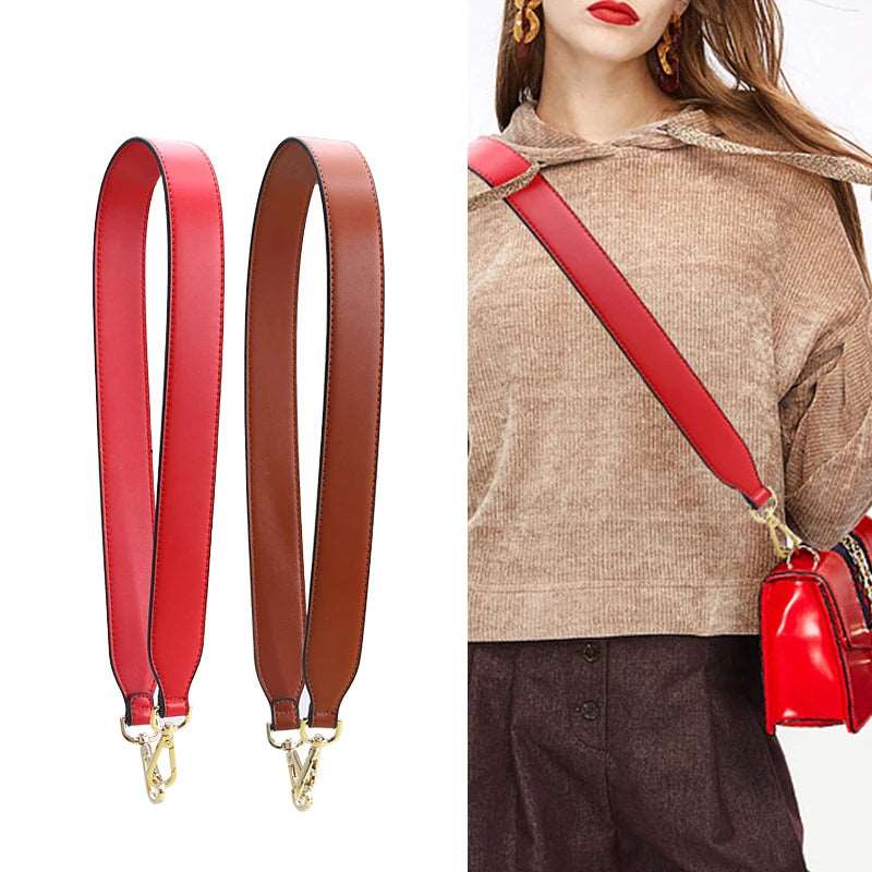 3.8cm 90cm Leather Bag Straps - Uniquely You Online - Bag Straps
