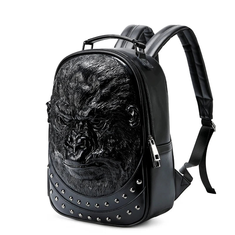 3D Gorilla Stud Backpack - Uniquely You Online - Backpack