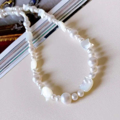 4-8mm Pearl Cat Necklace - Uniquely You Online - Necklace