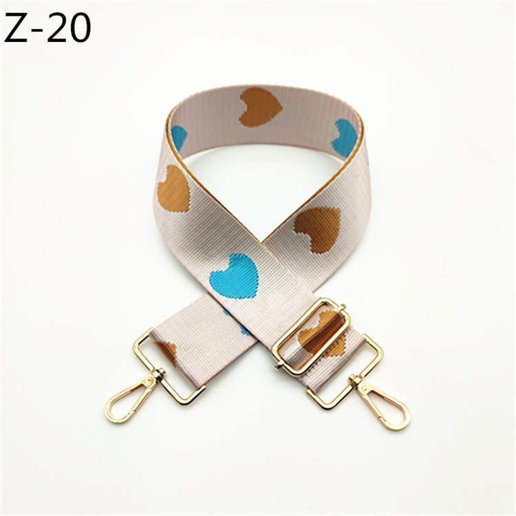 5cm Heart Bag Straps - Uniquely You Online - Bag Straps