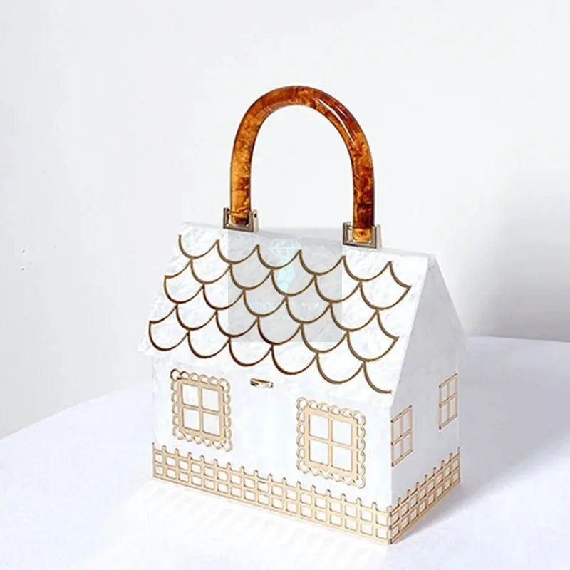 Acrylic House Novelty Bag - Uniquely You Online - Handbag