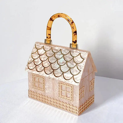 Acrylic House Novelty Bag - Uniquely You Online - Handbag