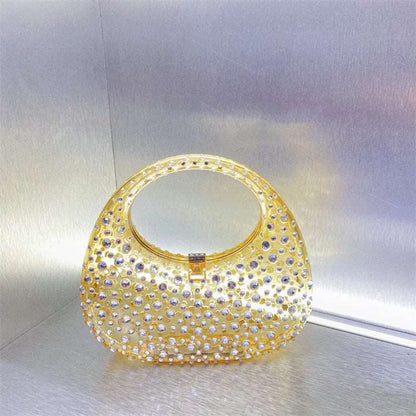 Acrylic Crystal Clutch Bag - Uniquely You Online - Handbag