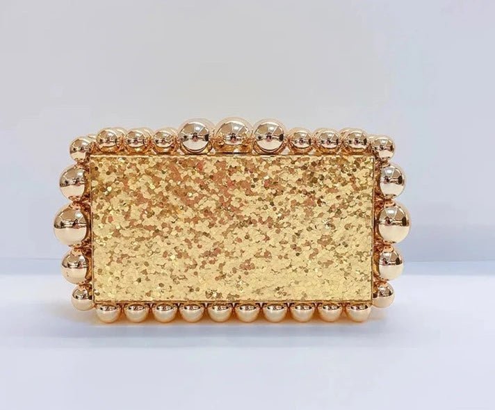 Acrylic Pearl Marble Clutch - Uniquely You Online - Clutch