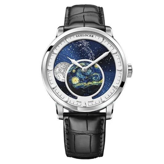 Agelocer 640 Moon Phase Watch - Uniquely You Online - Watch