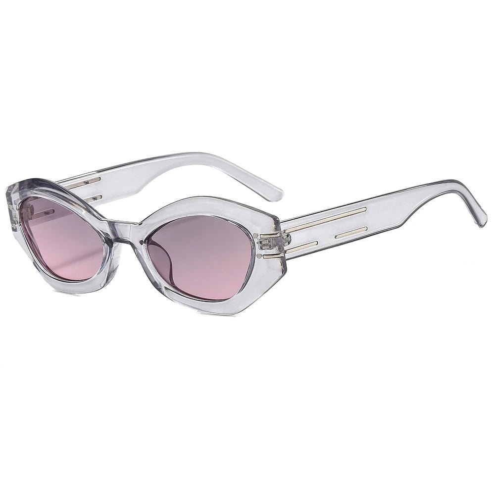 Amber Geometric Cat Eye Sunglasses - Uniquely You Online - Sunglasses