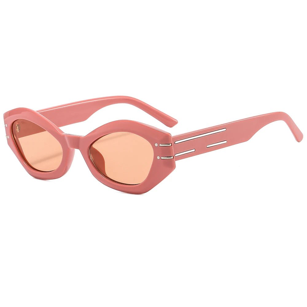 Amber Geometric Cat Eye Sunglasses - Uniquely You Online - Sunglasses