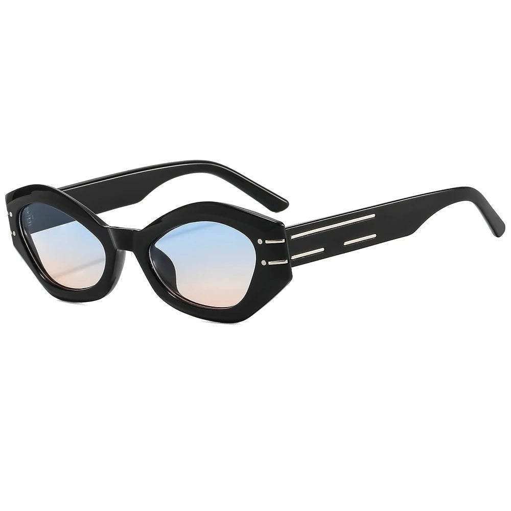 Amber Geometric Cat Eye Sunglasses - Uniquely You Online - Sunglasses