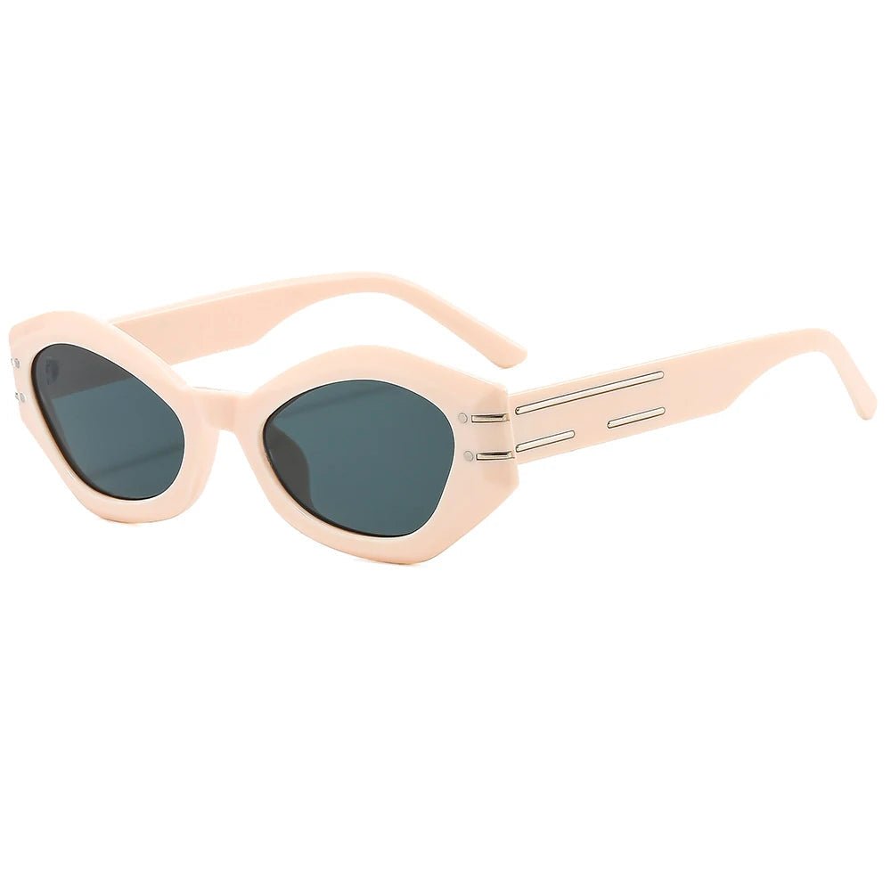 Amber Geometric Cat Eye Sunglasses - Uniquely You Online - Sunglasses