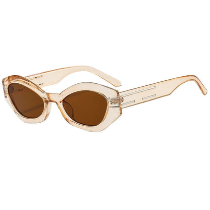 Amber Geometric Cat Eye Sunglasses - Uniquely You Online - Sunglasses