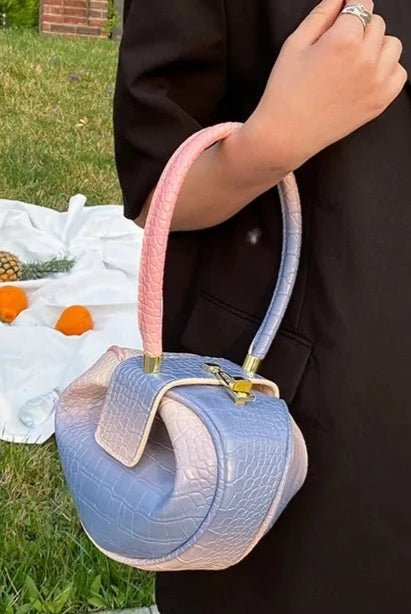 Apple Stone Contrast Bag - Uniquely You Online - Handbag