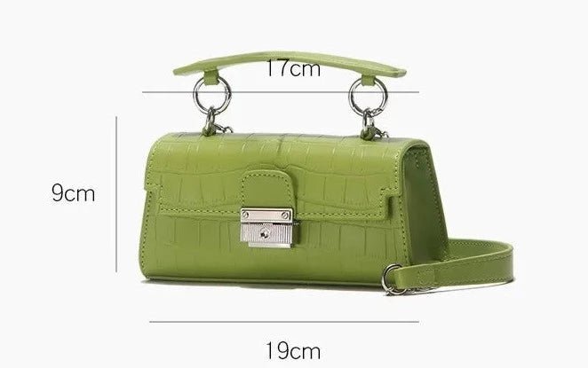 Bar Alligator Embossed handbag - Uniquely You Online - Handbag