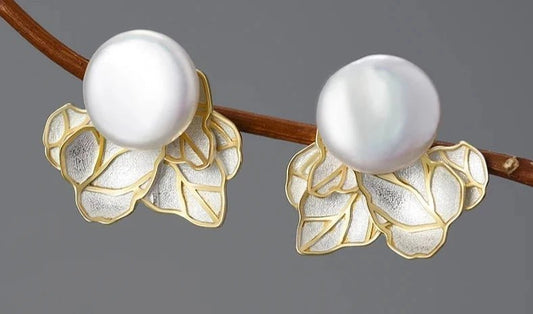 Baroque Pearl Stud Earrings - Uniquely You Online - Earrings