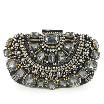 Beaded Gem Clutch - Uniquely You Online - Clutch