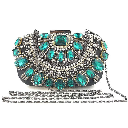 Beaded Gem Clutch - Uniquely You Online - Clutch