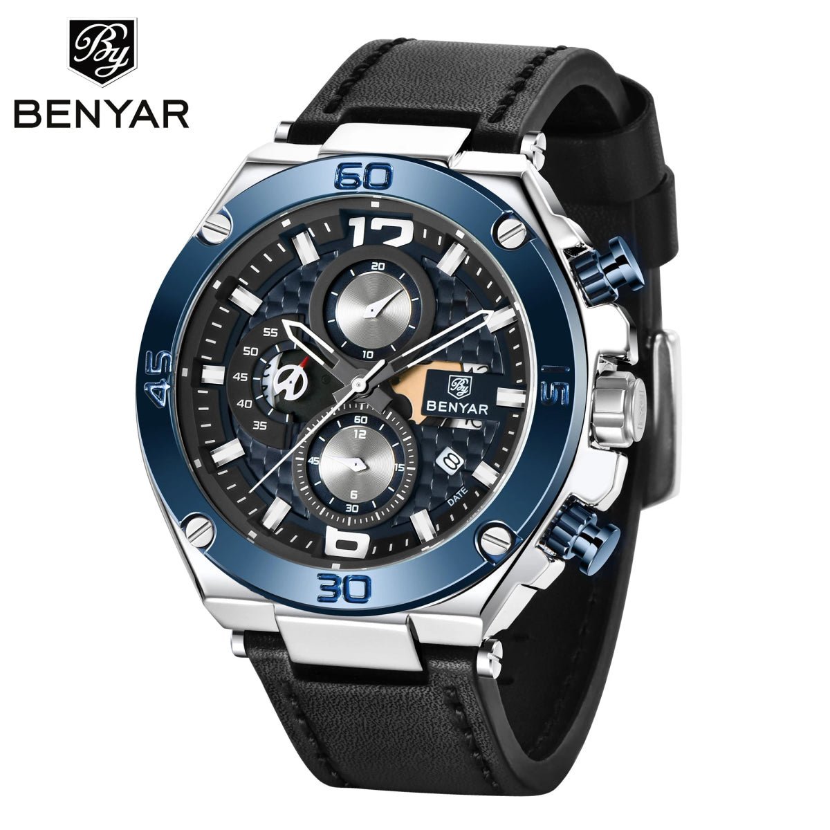 Benyar 5151 Quartz Leather Watch - Uniquely You Online - Watch